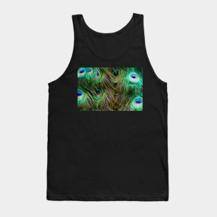 Peacock Feathers Tank Top